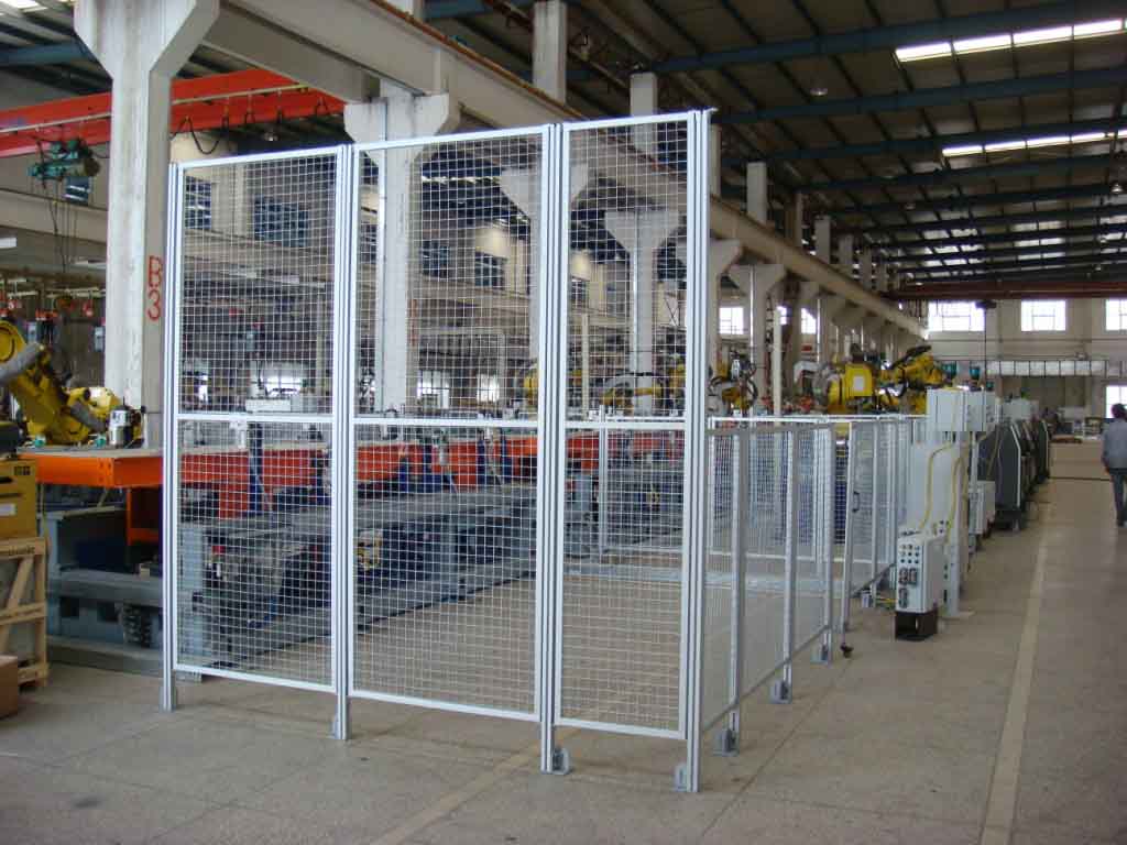 车间隔离网案例 - 安平县万基筛网有限公司图片8